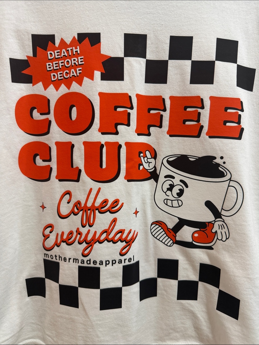 Coffee Club Boxy Tee - Picture 2 of 2